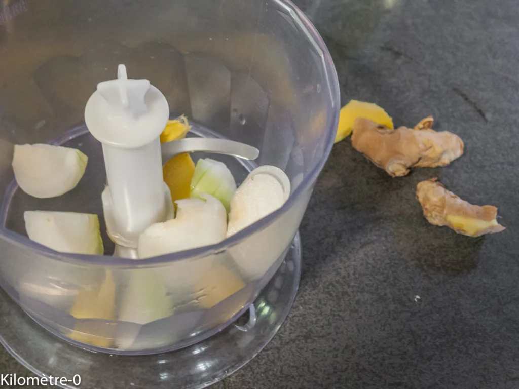 Dahl de pois cassés aux épinards (recette n°2) - Étape 3