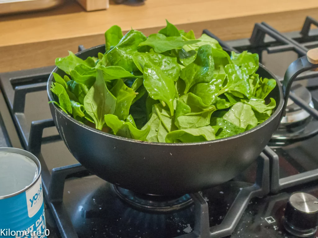 Dahl de pois cassés aux épinards (recette n°2) - Étape 7