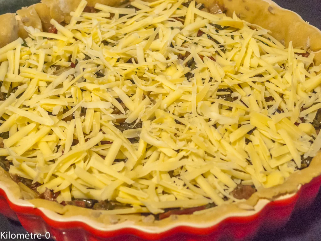 Tarte salée aux blettes et au fromage (beaufort ou mimolette) - Étape 14