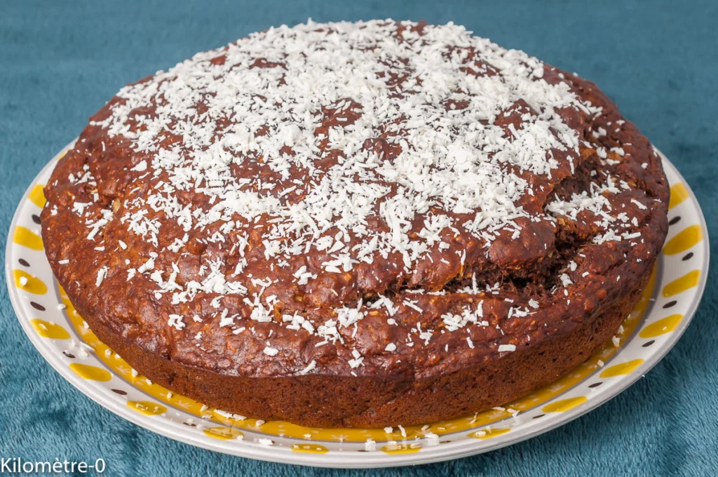 Gâteau du matin avec beaucoup de bananes et du cacao - Étape 8
