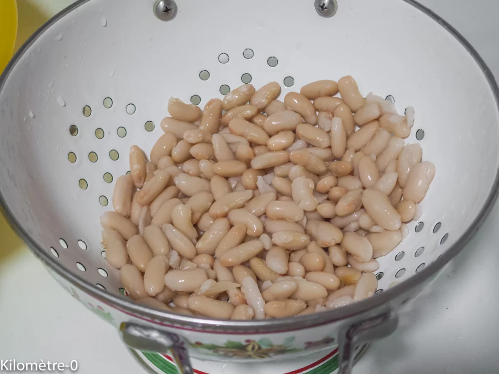 Pâtes aux haricots blancs et aux moules (recette italienne n°2) - Étape 4