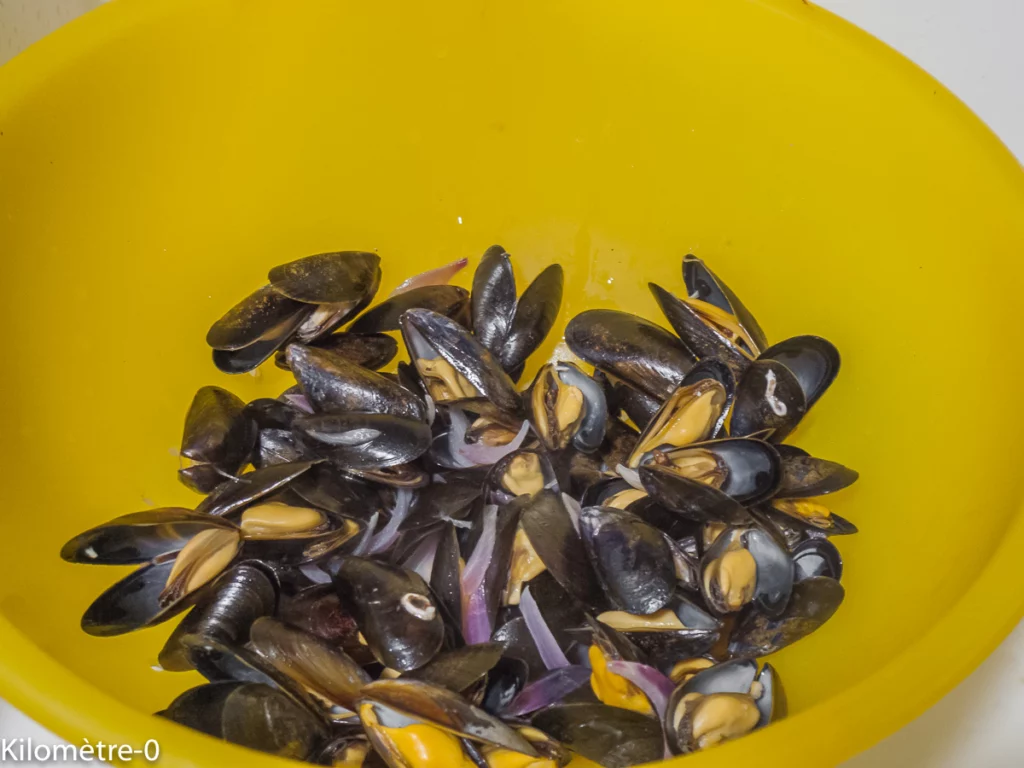 Pâtes aux haricots blancs et aux moules (recette italienne n°2) - Étape 5