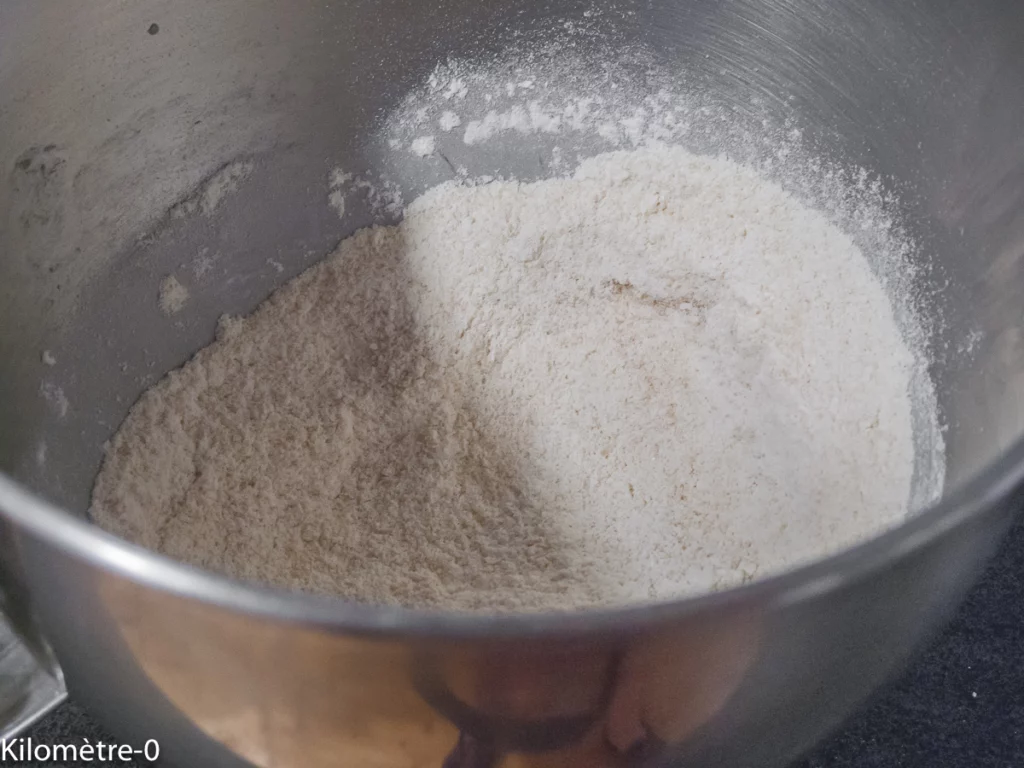 Streusel à la pâte à tartiner - Étape 1