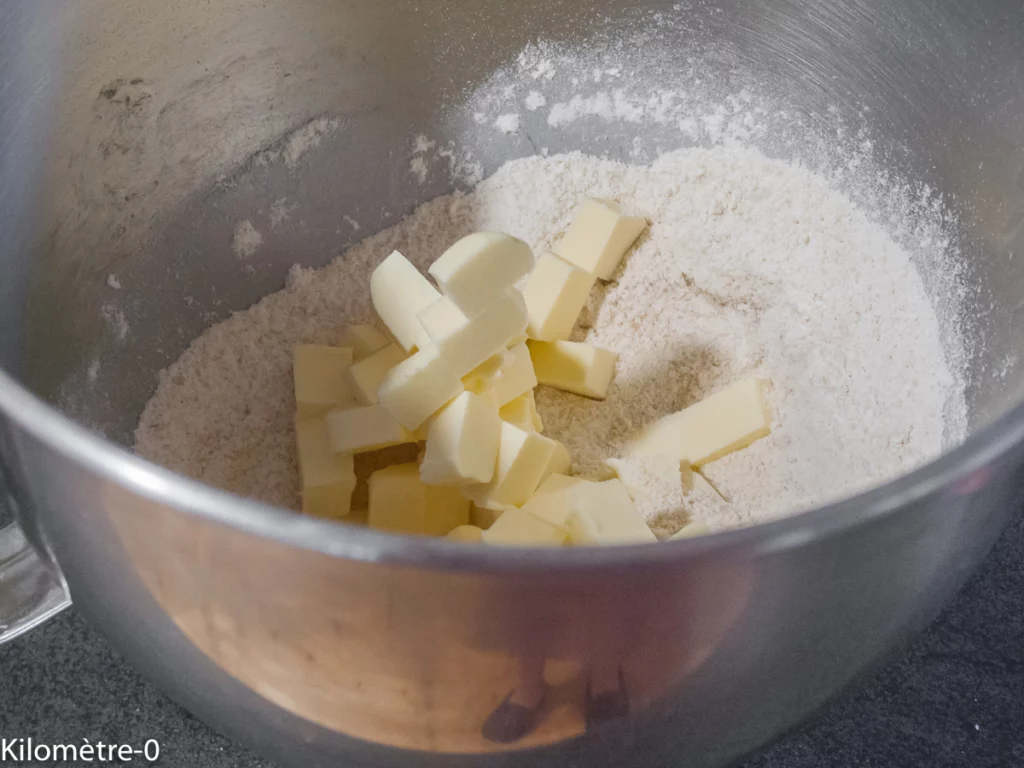 Streusel à la pâte à tartiner - Étape 2