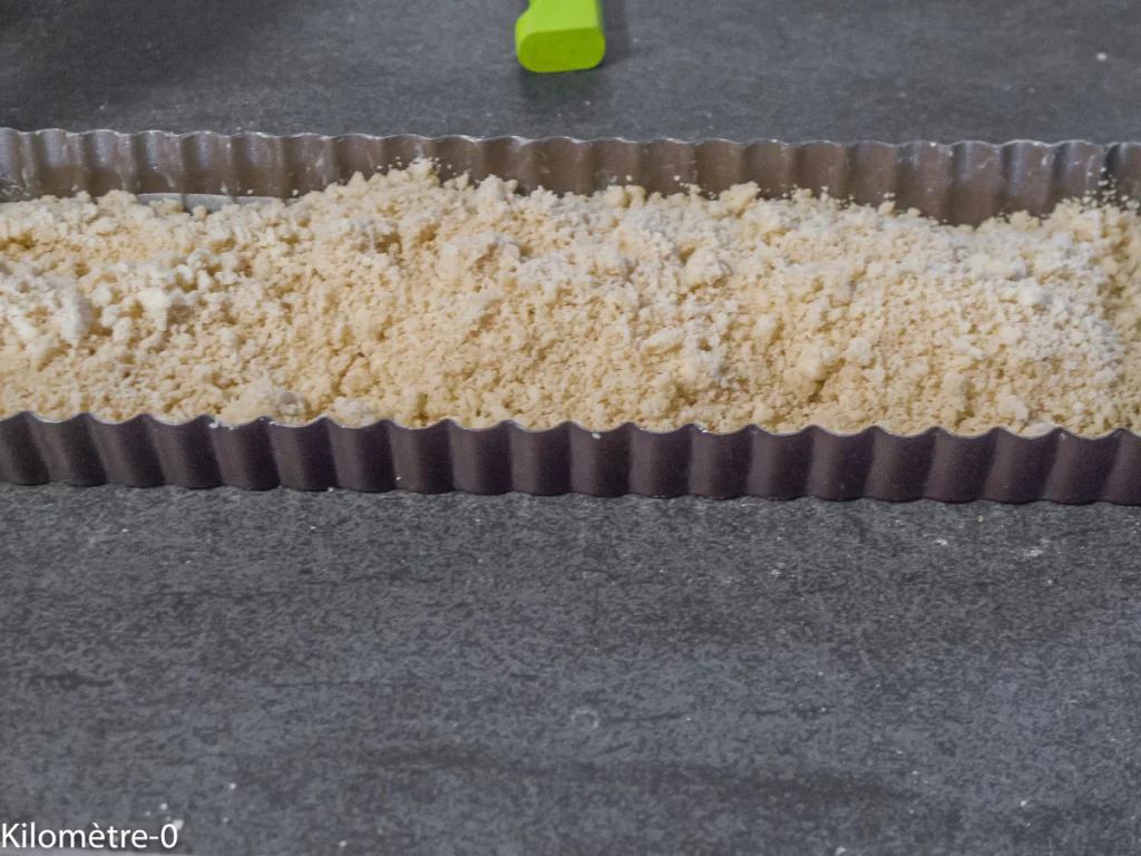 Streusel à la pâte à tartiner - Étape 4