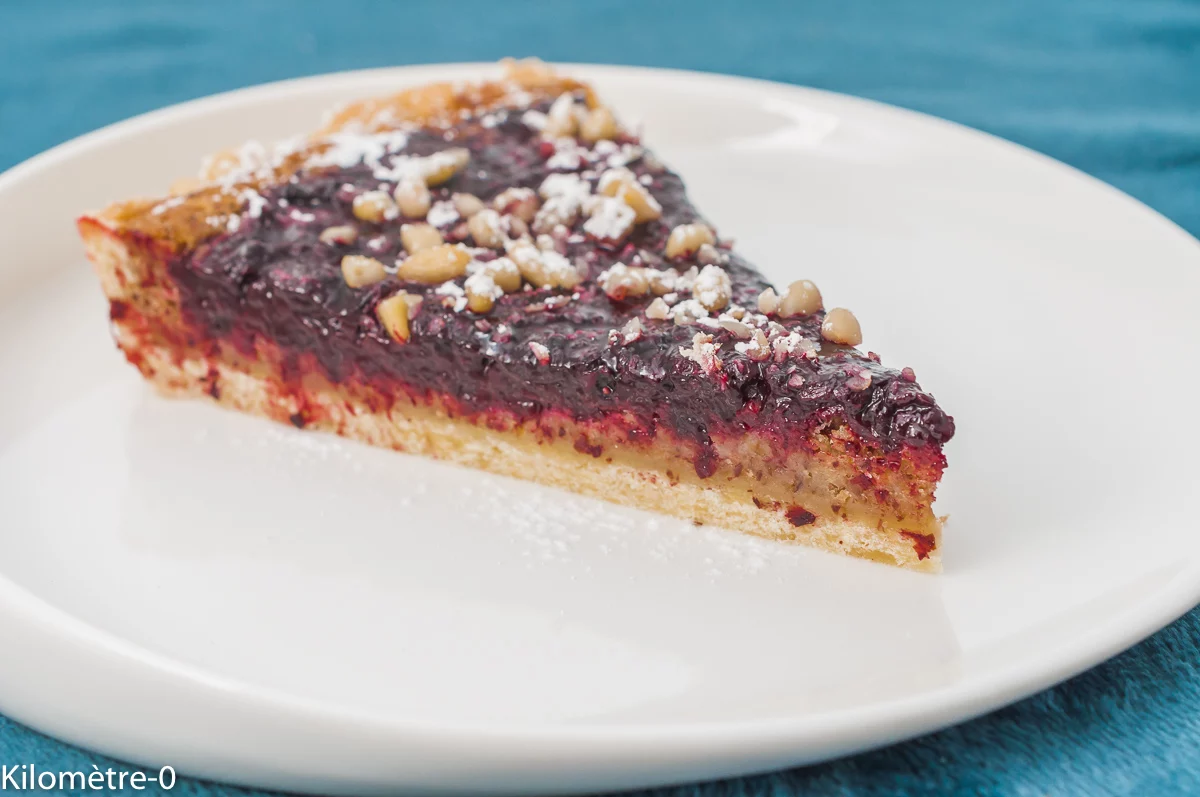 Préparation de tarte gourmande aux mûres et à la crème d&rsquo;amandes, étape 15 sur 15