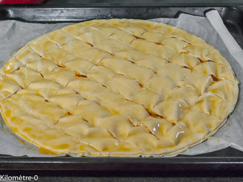 Feuilleté craquant au coulis de poivron - Étape 3