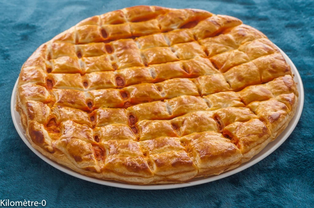 Feuilleté craquant au coulis de poivron - Étape 5