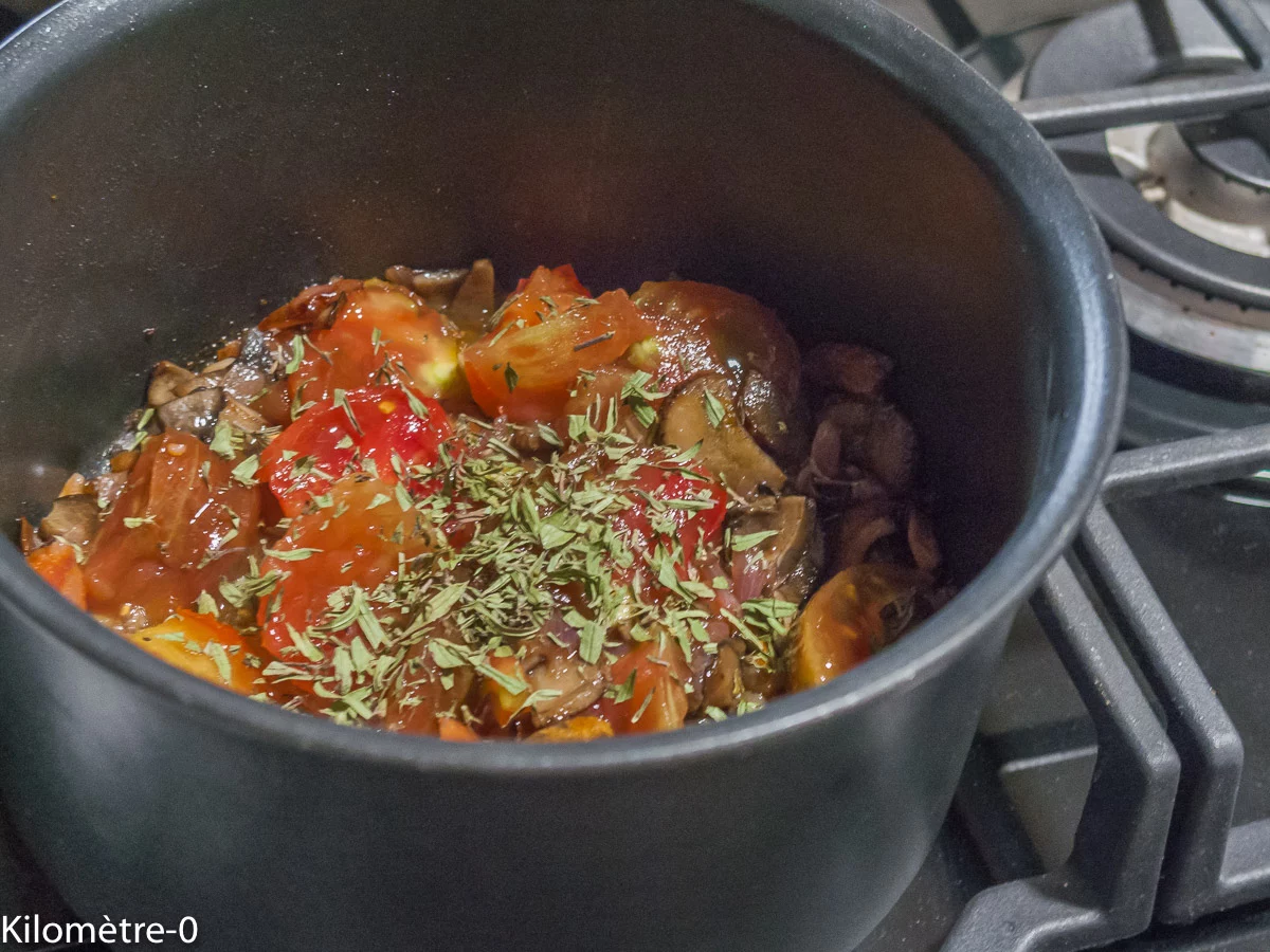 Photo de recette de Kilomètre-0, blog de cuisine réalisée à partir de produits de saison et issus de circuits courts
