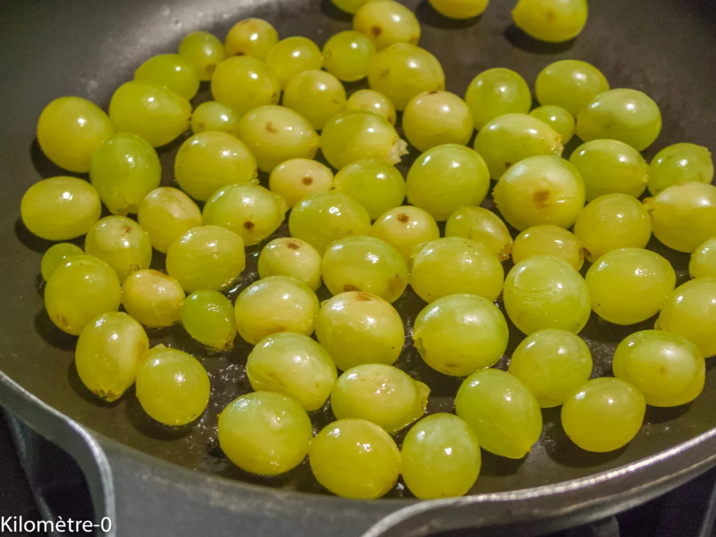 Canard aux raisins et confit d&rsquo;oignons - Étape 4