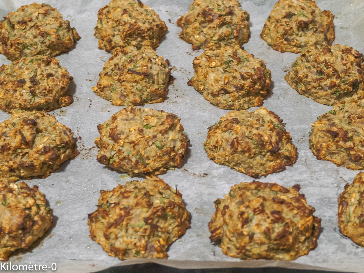 Boulettes d&rsquo;aubergines aux graines sur lit de crème de feta : étape 9 — Enfournez 20 à 30 minutes.