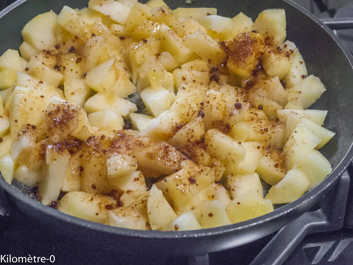 Photo de recette de Kilomètre-0, blog de cuisine réalisée à partir de produits de saison et issus de circuits courts