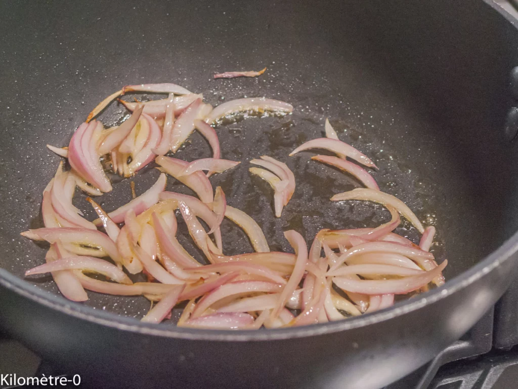 Coquillotto aux cèpes et chorizo - Étape 3
