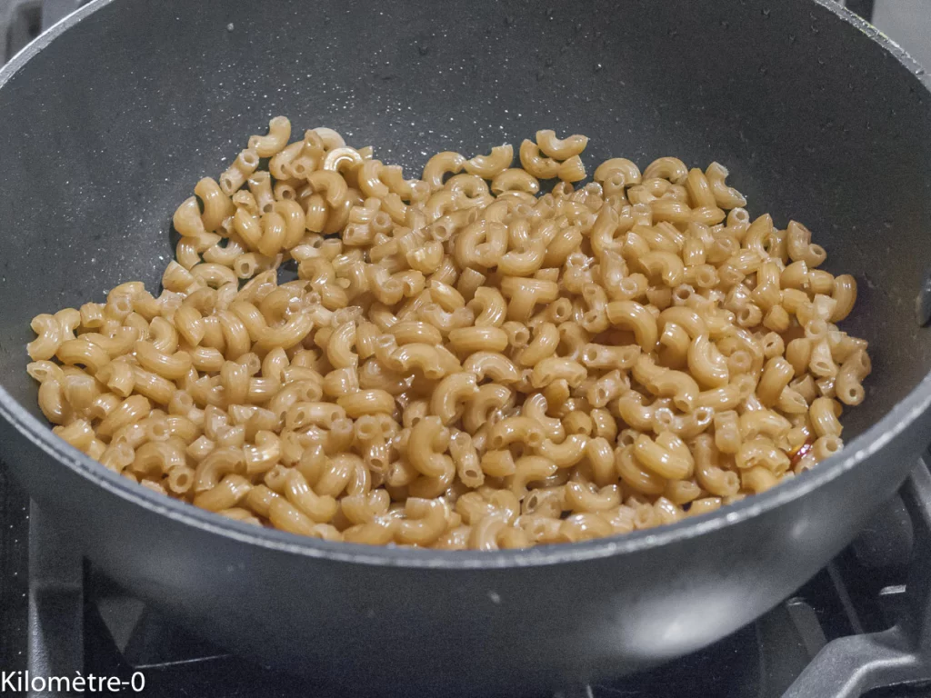 Coquillotto aux cèpes et chorizo - Étape 6