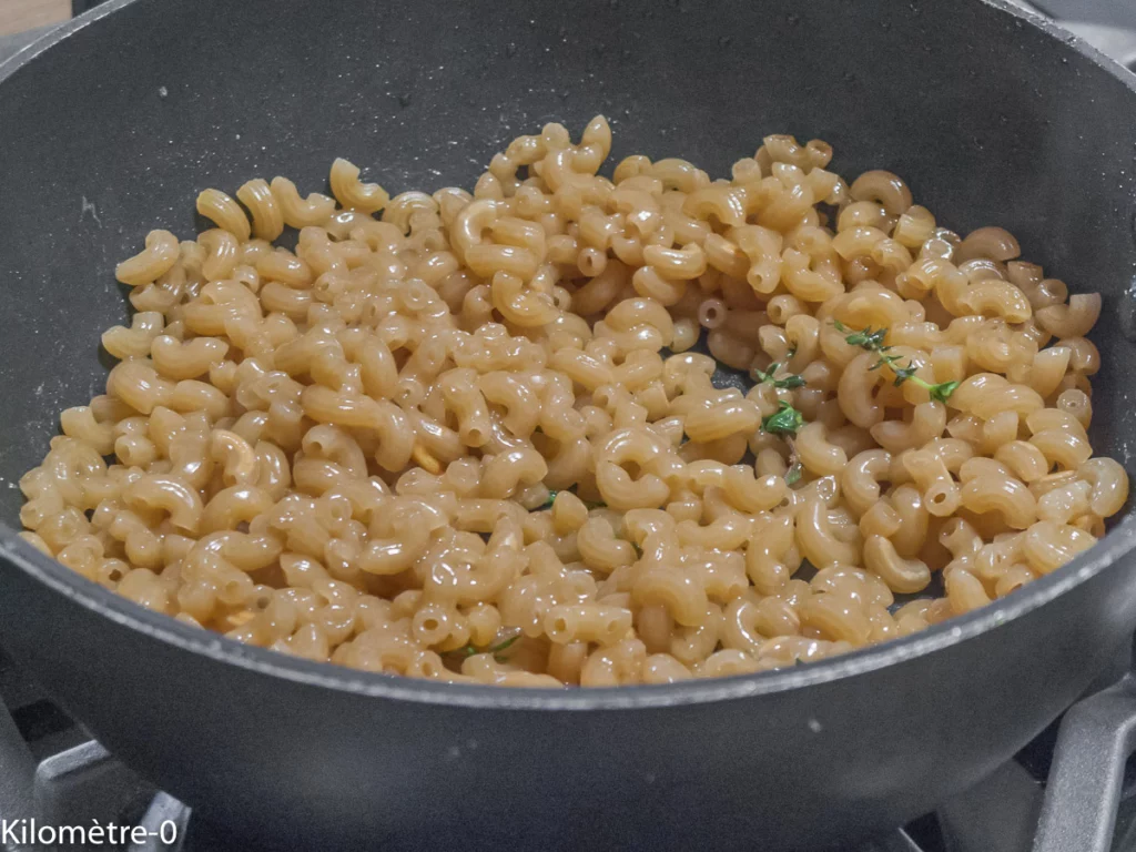 Coquillotto aux cèpes et chorizo - Étape 8