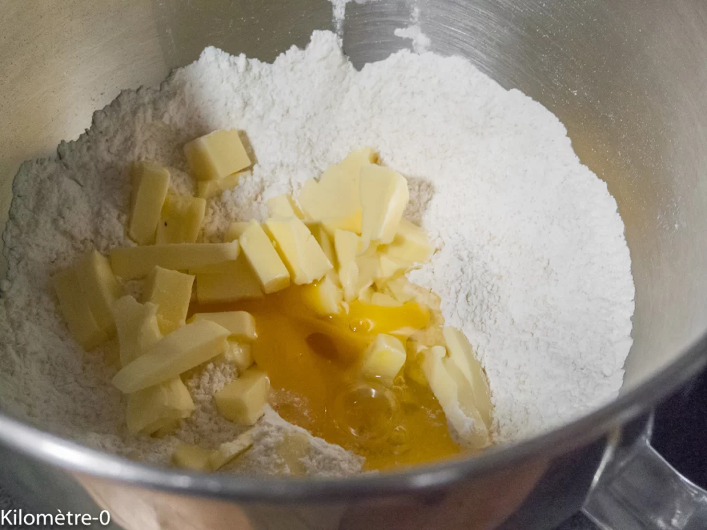 Tarte aux prunes du congélateur - Étape 2