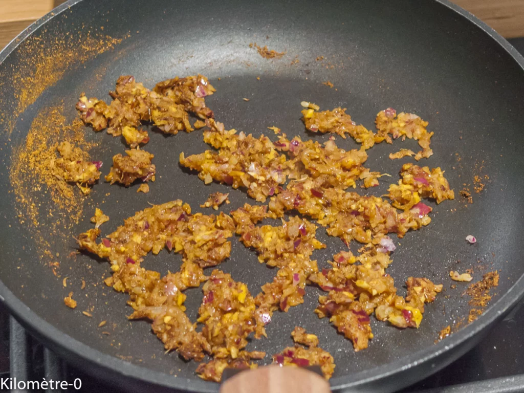 Butter chicken de tofu - Étape 5