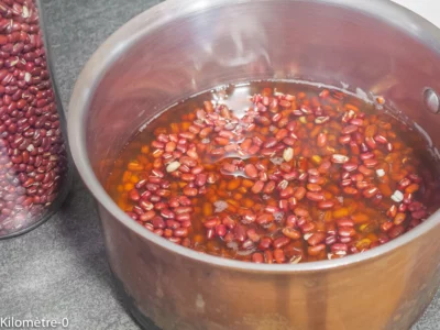 Photo de recette de, cuisson des haricots azuki, haricots, haricots secs, légumineuses, temps de cuisson, comment cuire des azukis ? bio, facile, économique, Kilomètre-0, blog de cuisine réalisée à partir de produits de saison et issus de circuits courts