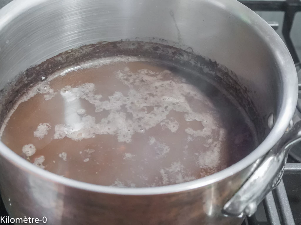 Cuisson des haricots azuki / azukis - Étape 4
