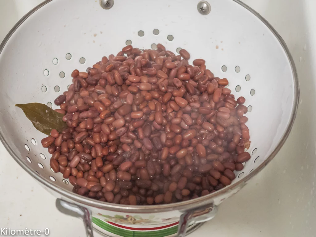 Cuisson des haricots azuki / azukis - Étape 5
