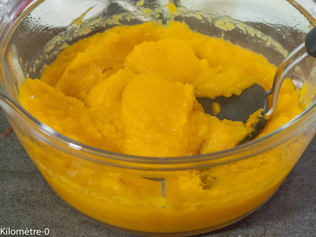 Courge butternut aux champignons, noisettes et oeuf poché - Étape 6