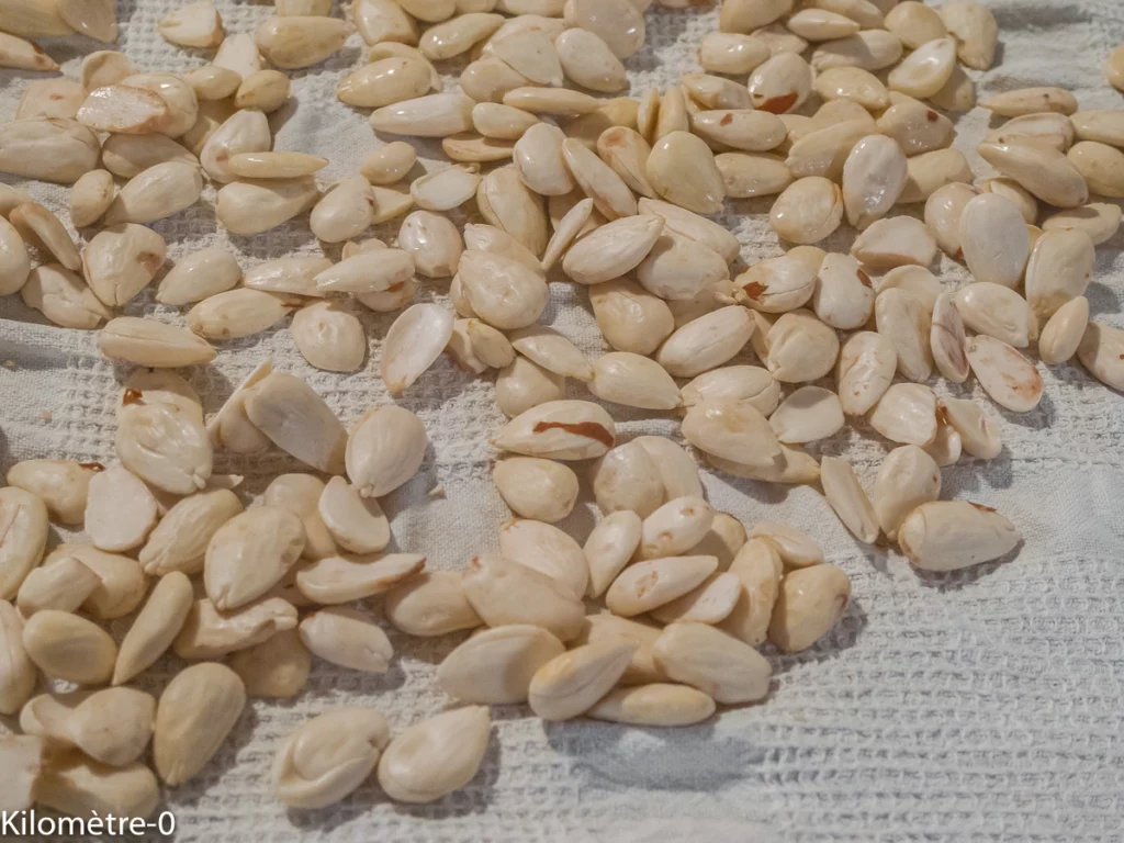Emonder des amandes - Étape 5