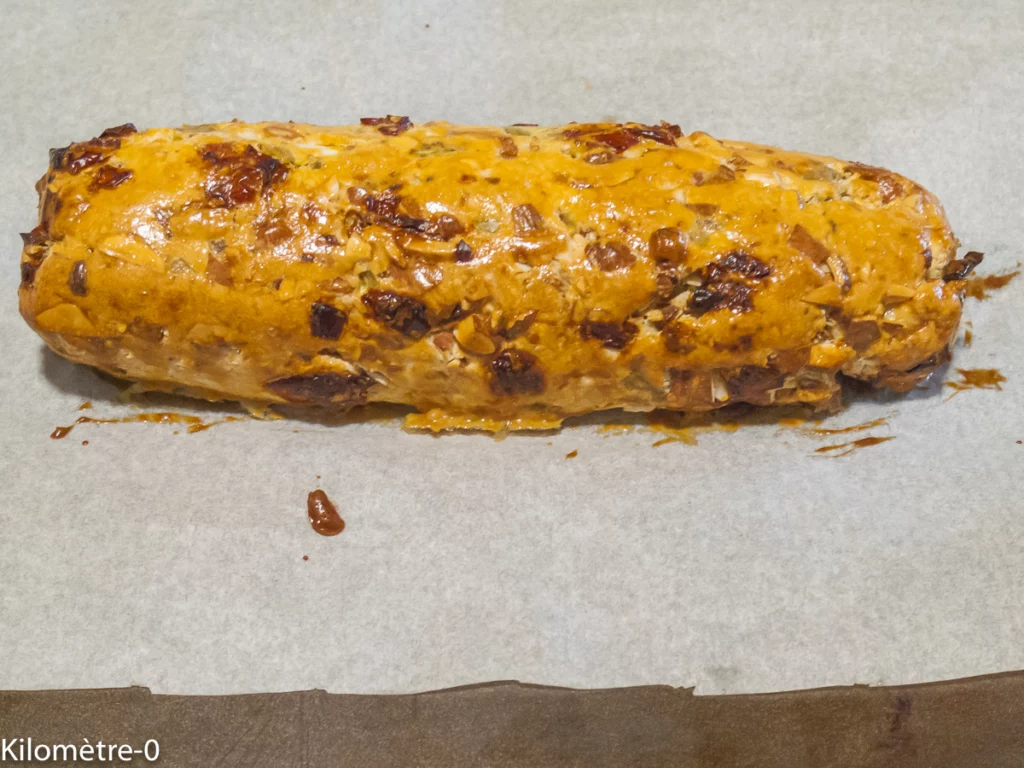 Croquants aux amandes, tomates séchées et olives - Étape 7