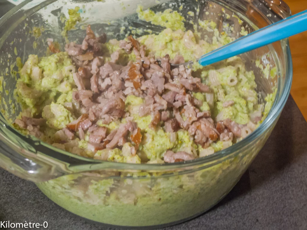 Pâtes aux brocolis et lardons - Étape 9