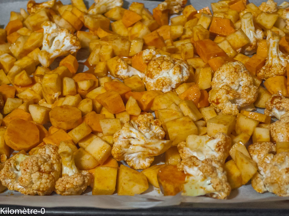 Photo de recette de Kilomètre-0, blog de cuisine réalisée à partir de produits de saison et issus de circuits courts