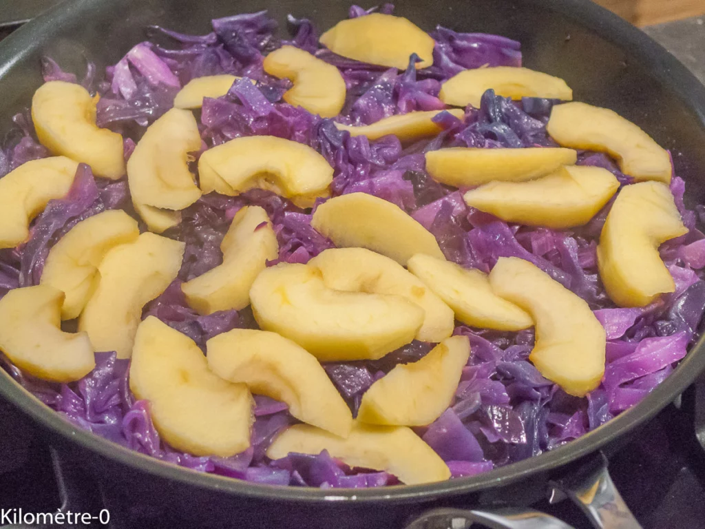 Confit de canard au chou rouge et aux pommes - Étape 6