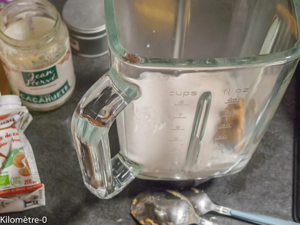 Velouté de chou fleur au lait de cajou et cacahuètes - Étape 3