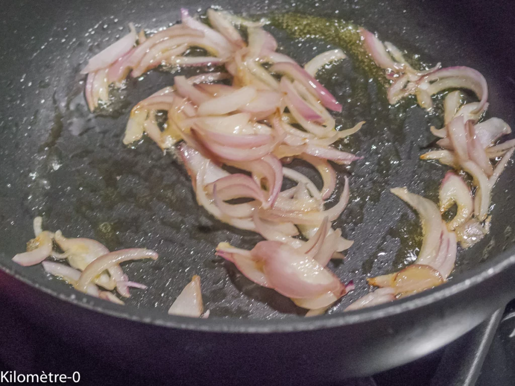 Blanquette de tofu aux légumes et champignons - Étape 2