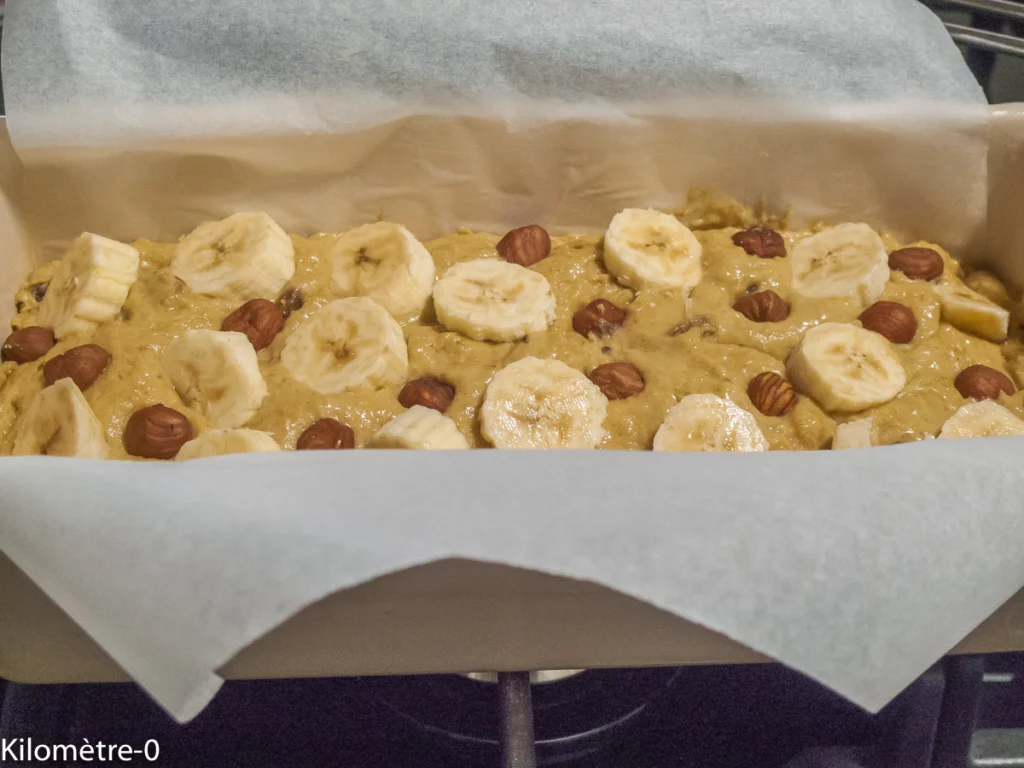 Gâteau du matin à la farine de petit épeautre, bananes et raisins secs - Étape 7