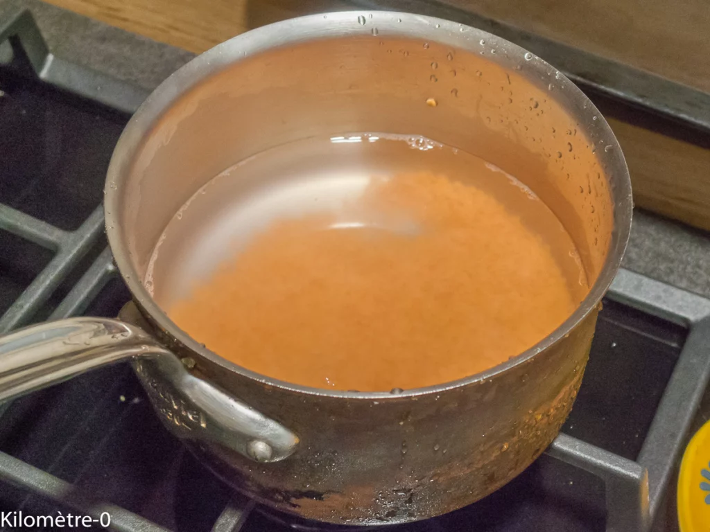 Fondant gourmand aux lentilles corail, rhum et citron - Étape 1