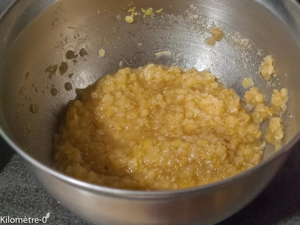 Fondant gourmand aux lentilles corail, rhum et citron - Étape 5