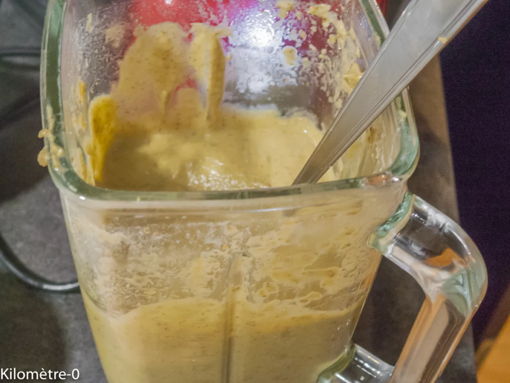 Crème de brocolis et patates douces aux lentilles - Étape 6