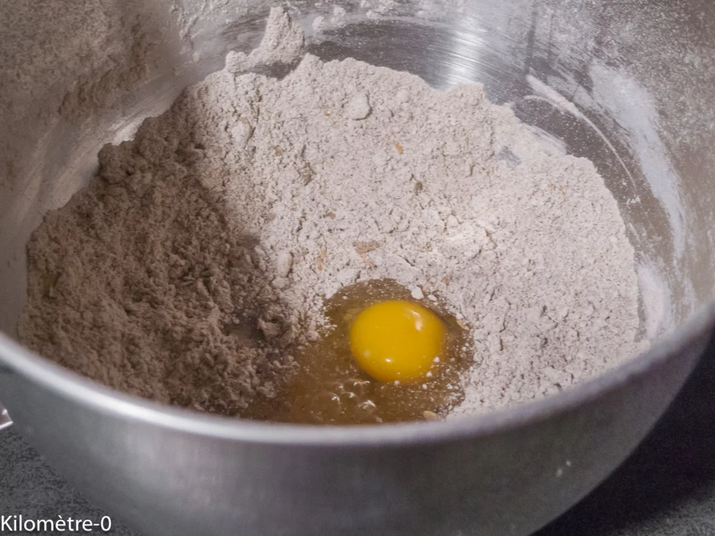 Pâte brisée au sarrasin très croustillante - Étape 3