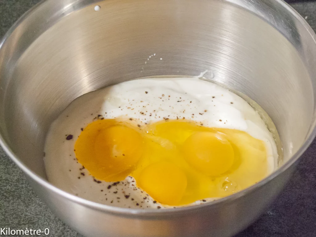 Tarte salée au sarrasin, potimarron, épinards et feta - Étape 5