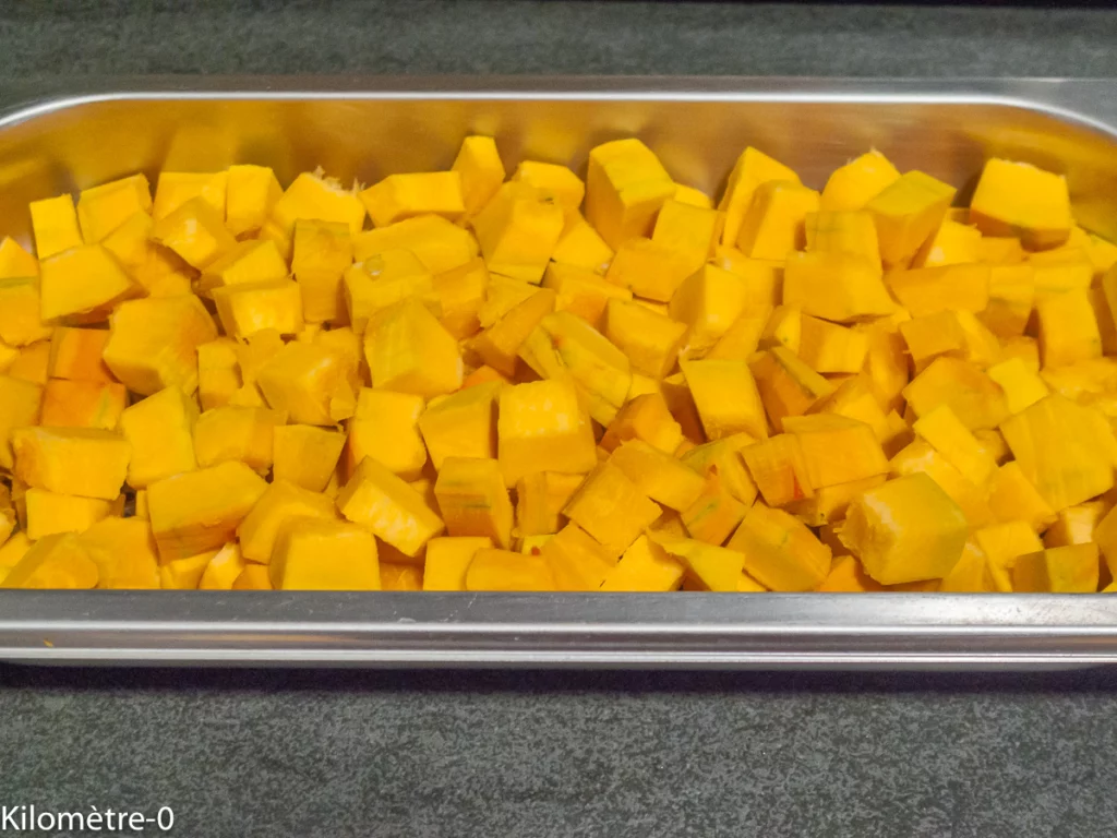 Tarte salée au sarrasin, potimarron, épinards et feta - Étape 2