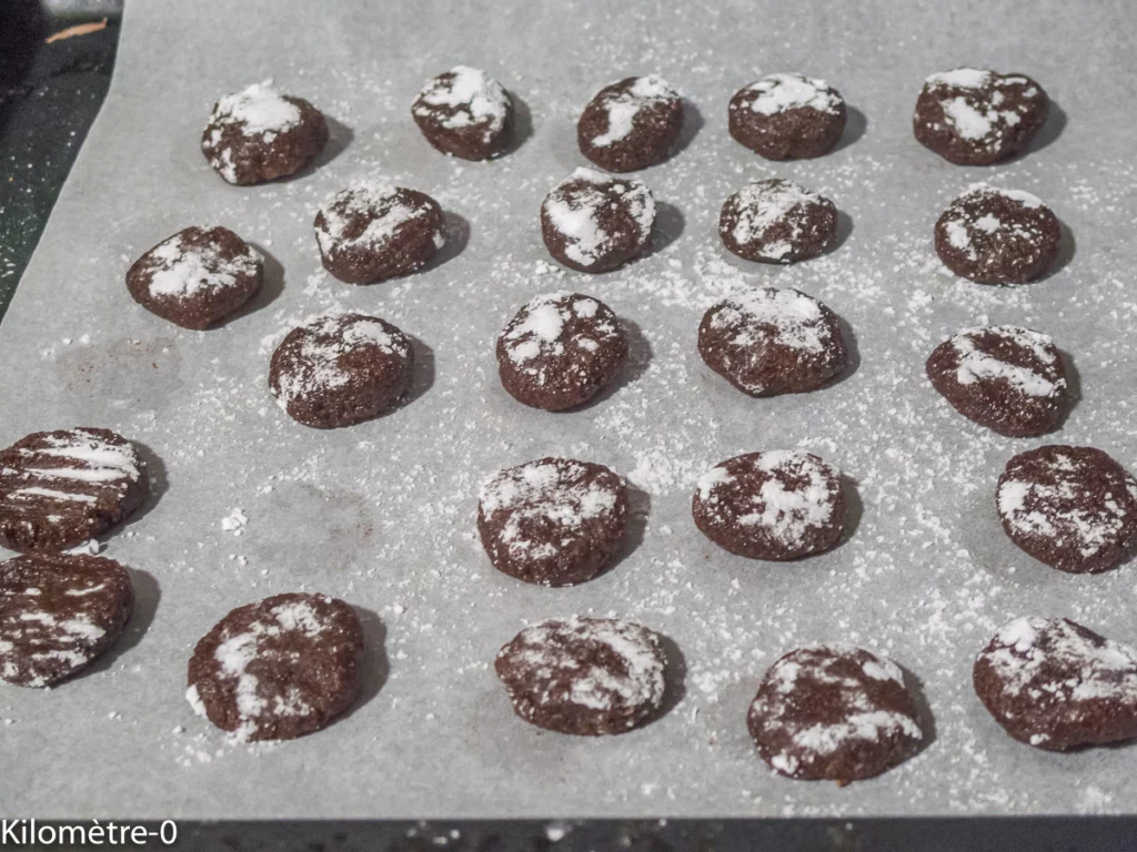 Biscuits craquelés à la pâte à tartiner - Étape 5