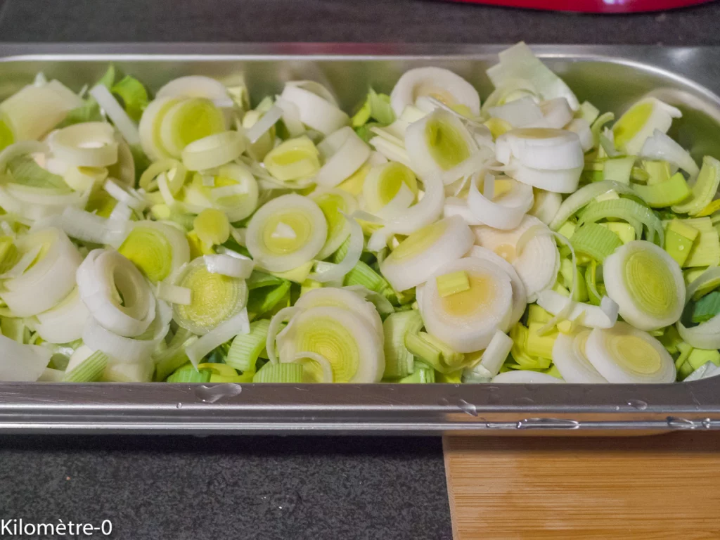 Zelnik aux poireaux - Étape 1
