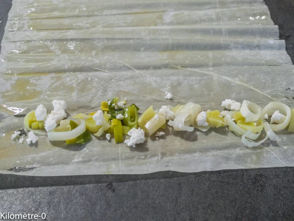 Zelnik aux poireaux - Étape 3