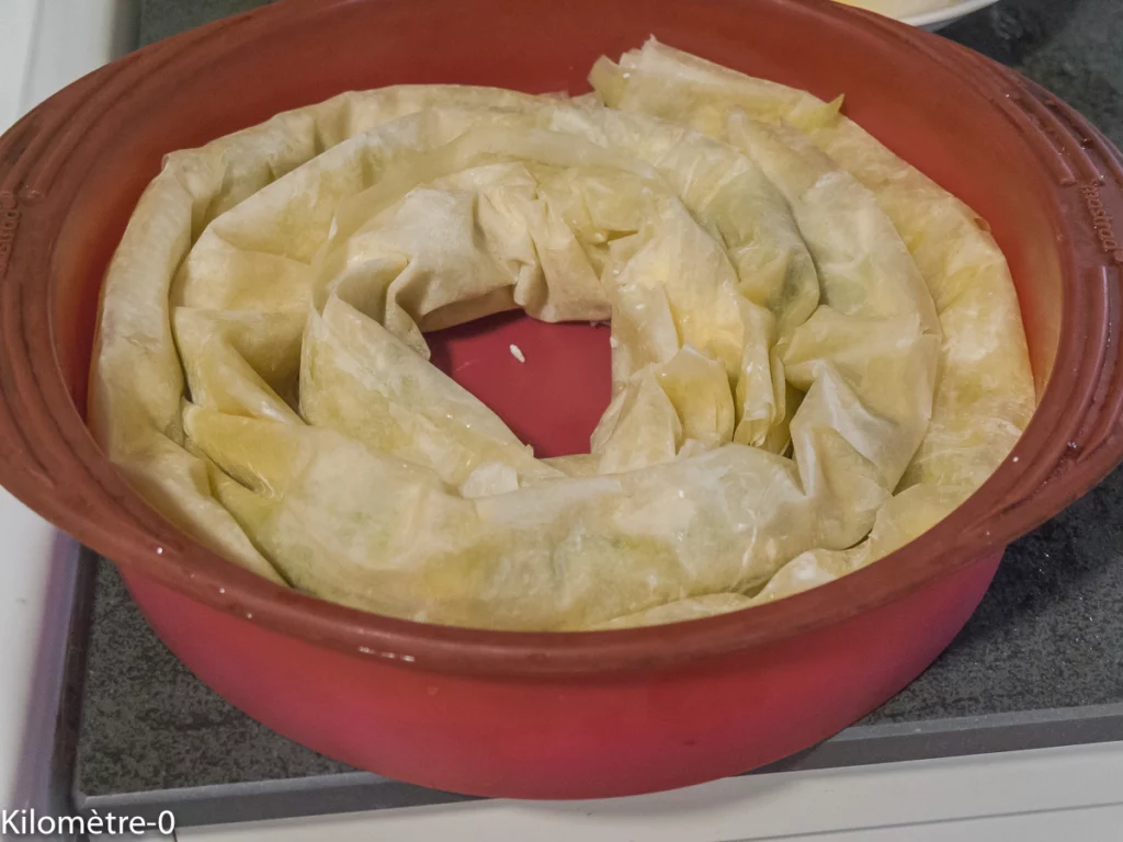 Zelnik aux poireaux - Étape 4