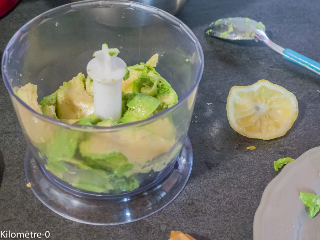 Noix saint jacques aux avocats et oranges - Étape 2