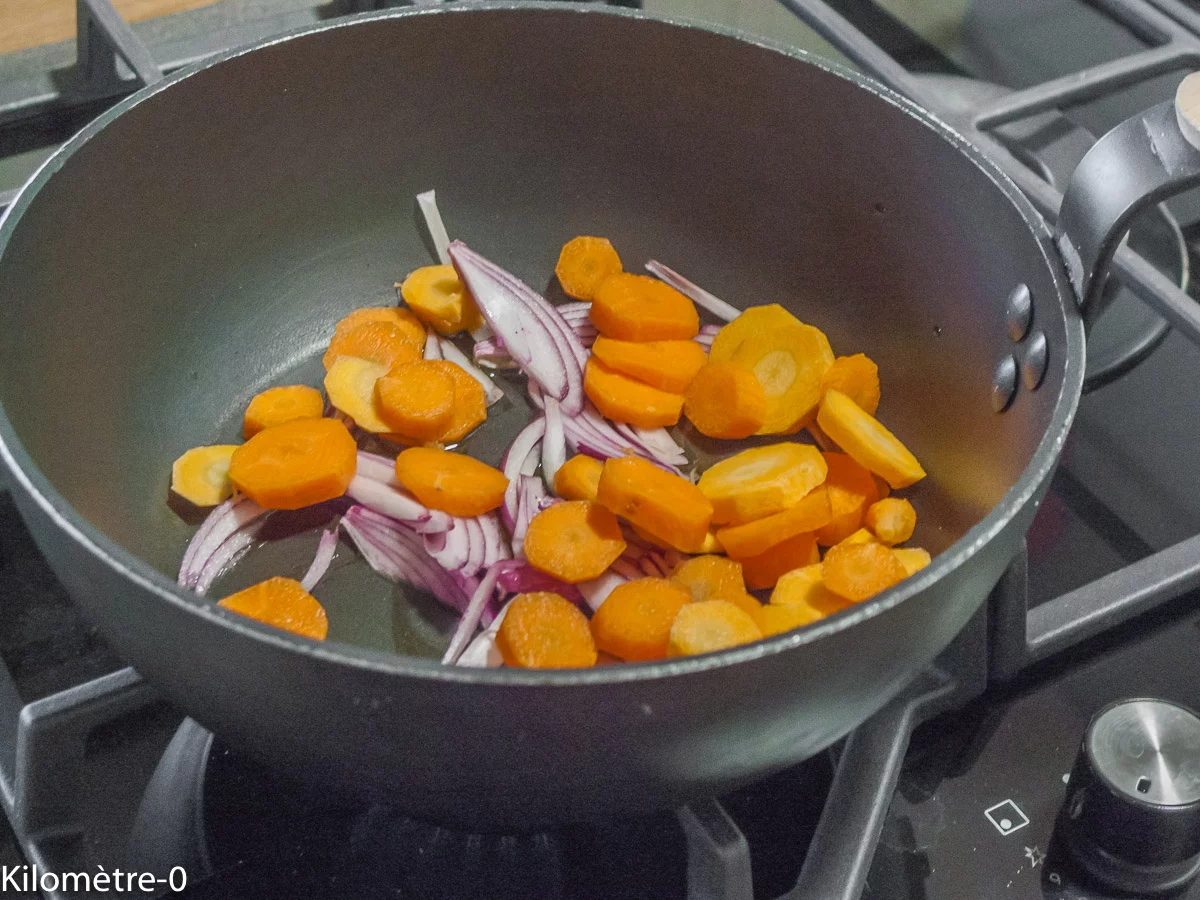 Photo de recette de Kilomètre-0, blog de cuisine réalisée à partir de produits de saison et issus de circuits courts