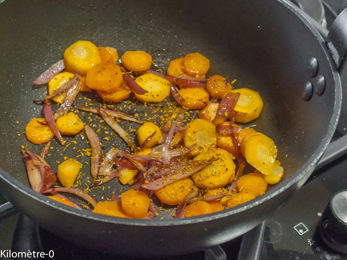 Photo de recette de Kilomètre-0, blog de cuisine réalisée à partir de produits de saison et issus de circuits courts
