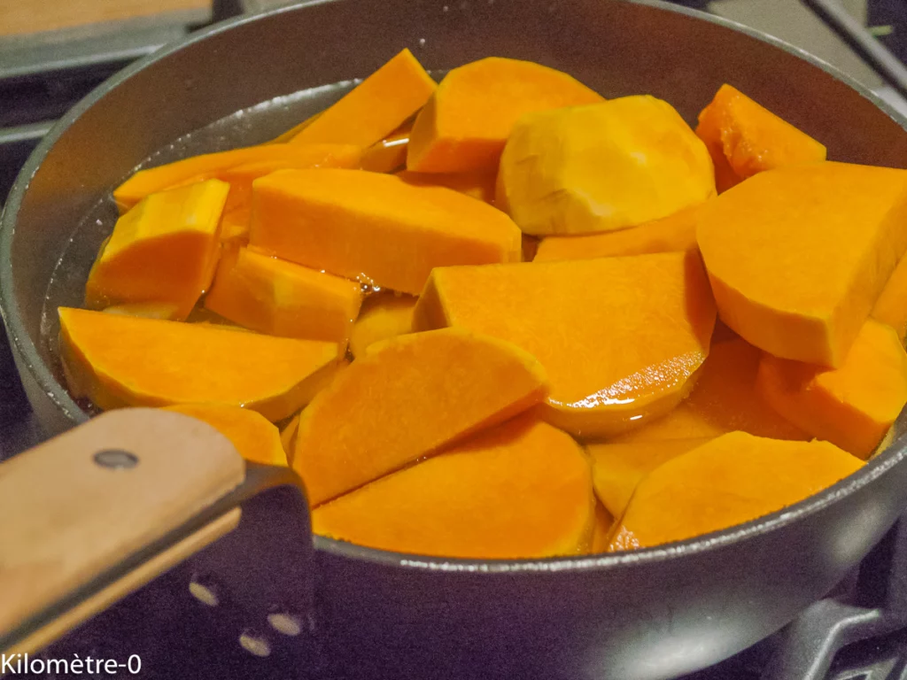 Soupe de butternut aux pommes de terre et chorizo - Étape 4