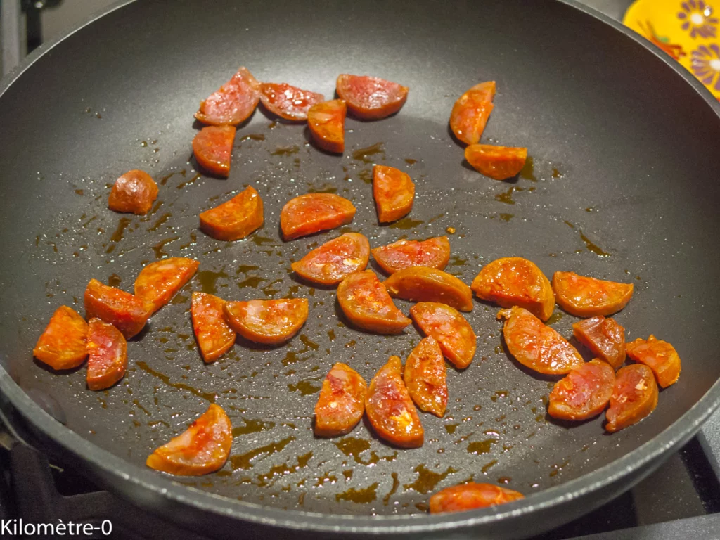 Soupe de butternut aux pommes de terre et chorizo - Étape 5