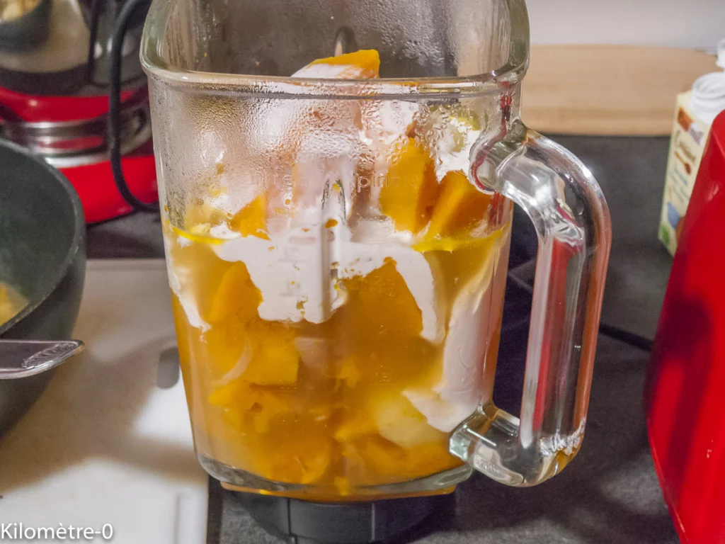 Soupe de butternut aux pommes de terre et chorizo - Étape 6