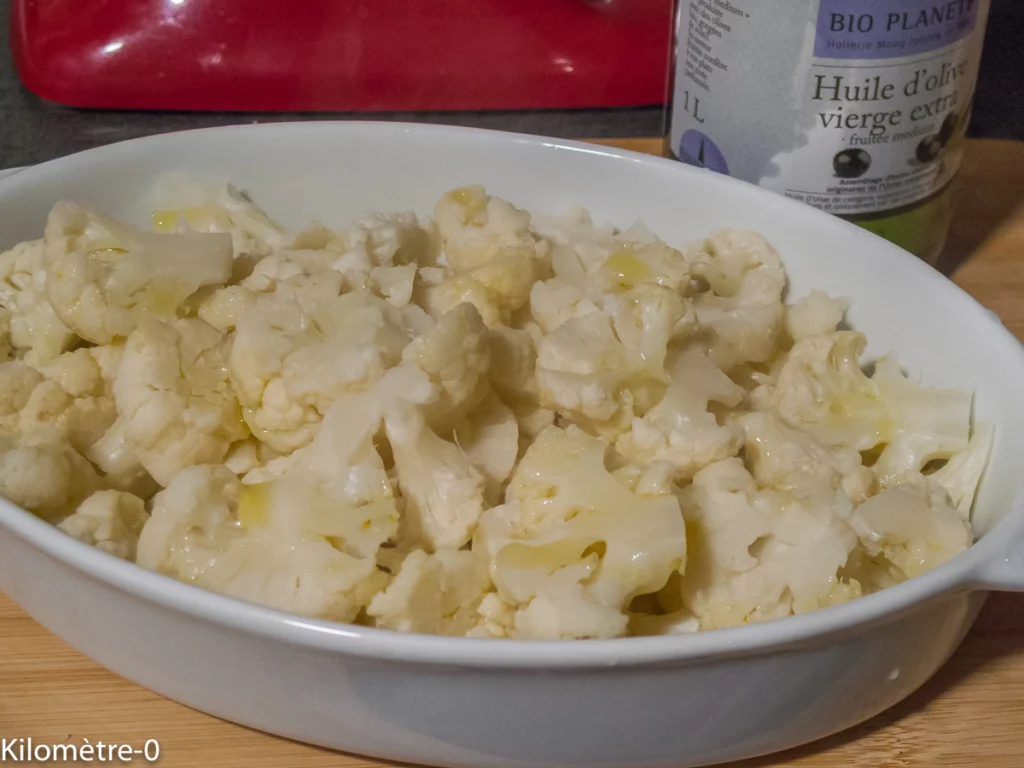 Poêlée de saint jacques au chou fleur et crumble de noix - Étape 4